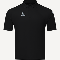 Поло JÖGEL CAMP 2 Poly Polo, черный