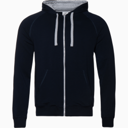 Толстовка мужская STAN с капюшоном на молнии футер без начёса