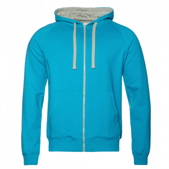 Толстовка мужская STAN с капюшоном на молнии футер без начёса