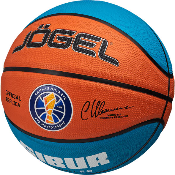 Мяч баскетбольный JÖGEL Training ECOBALL 2.0 Replica №7