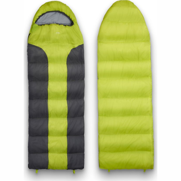 Спальный мешок туристический, 250 г/м2, +5 С, left, Quilt 250L