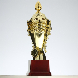 Кубок 184B, зол., подставка пластик, 26 × 11 × 7.5 см