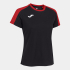 Футболка JOMA CAMISETA MANGA CORTA ECO CHAMPIONSHIP NEGRO ROJO