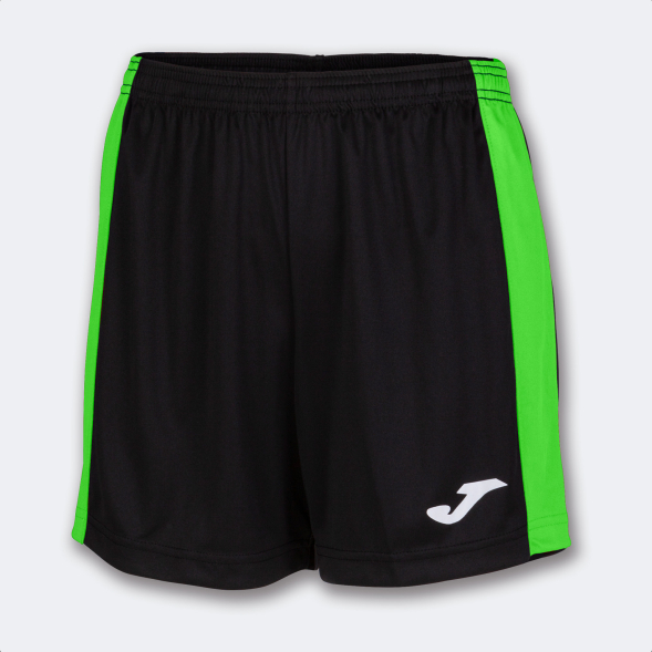 Шорты игровые JOMA MAXI NEGRO VERDE FLÚOR