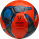 Мяч футбольный JÖGEL Championship №5, оранжевый/синий/черный