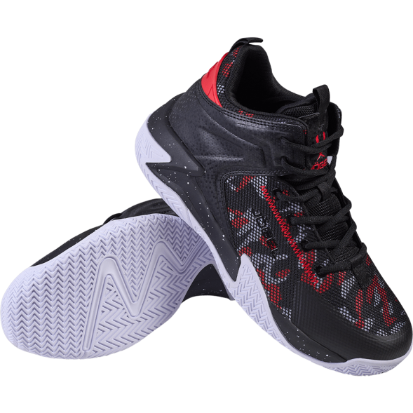 Кроссовки баскетбольные JÖGEL Playmaker, Black/red