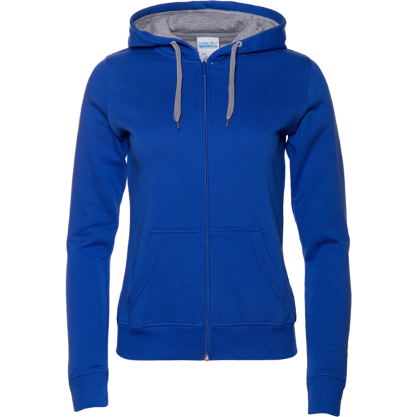 Толстовка женская STAN с капюшоном на молнии футер с начёсом 280, 17W