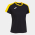 Футболка JOMA CAMISETA MANGA CORTA ECO CHAMPIONSHIP NEGRO AMARILLO
