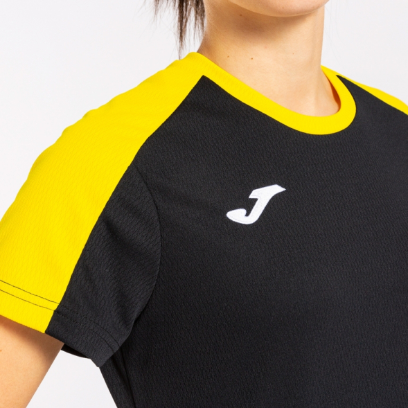Футболка JOMA CAMISETA MANGA CORTA ECO CHAMPIONSHIP NEGRO AMARILLO