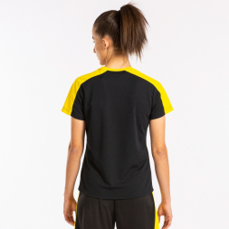 Футболка JOMA CAMISETA MANGA CORTA ECO CHAMPIONSHIP NEGRO AMARILLO