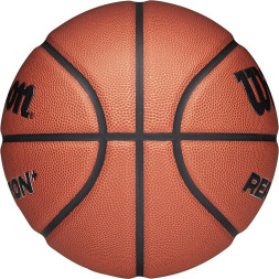 Мяч баск. WILSON Reaction Plus, WZ2026701XB6, р.6, композит, бутил. камера, темно-коричневый