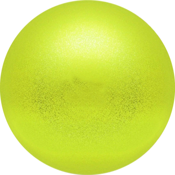 Мяч для художественной гимнастики  INDIGO IN119-B, диаметр 15см., синий металлик с блестками