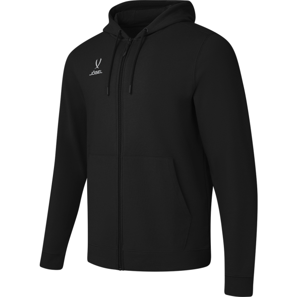 Худи на молнии JÖGEL ESSENTIAL Cotton FZ Hoodie, черный, детский