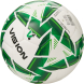 Мяч футзал. VISION MISSION, FS325114 р.4, 32 п. PU, 4 подкл.сл, гибрид.,бело-зелен