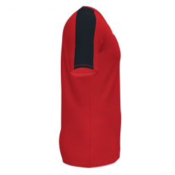 Футболка игровая JOMA с коротким рукавом ACADEMY III Красный-черный