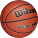 Мяч баск. WILSON Reaction PRO, WZ2026601XB05, р.5, композит, бутил. камера, темно-коричневый