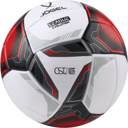 Мяч футбольный JÖGEL League Evolution Pro №5, белый