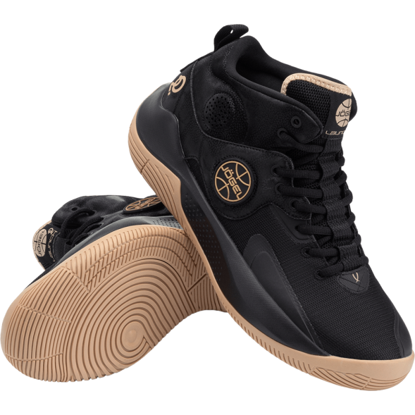 Кроссовки баскетбольные JÖGEL Launch MID, Black/gold