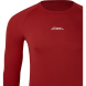 Футболка компрессионная с длинным рукавом JÖGEL CAMP PerFormDRY Baselayer LS Tee, гранатовый