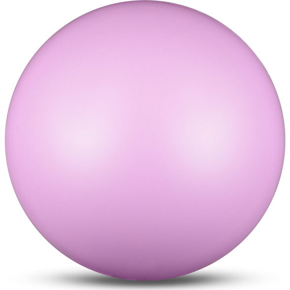 Мяч для художественной гимнастики  INDIGO IN329-LI, диаметр 19см., лимонный металлик