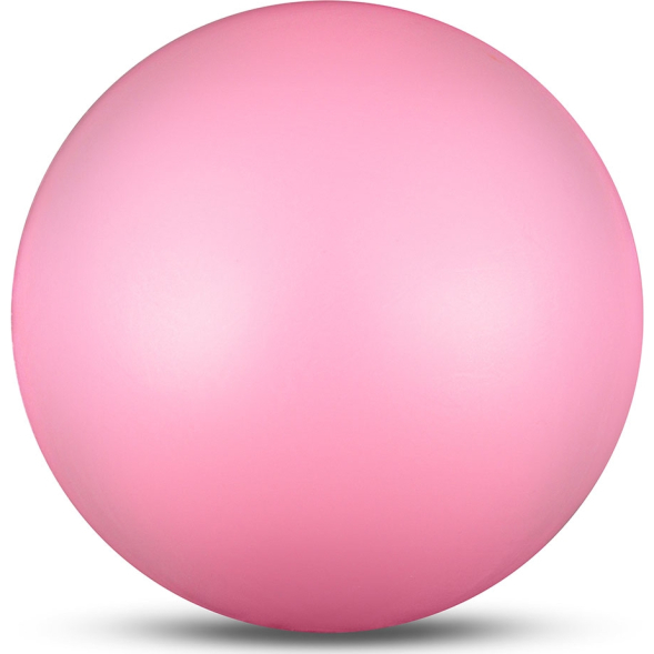 Мяч для художественной гимнастики  INDIGO IN329-LI, диаметр 19см., лимонный металлик