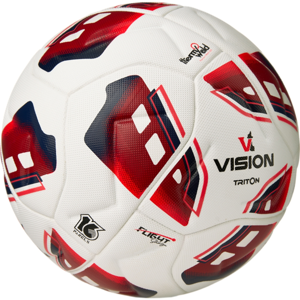 Мяч футб. VISION TRITON, FV425075, р.5,FIFA Quality Pro,MF, 16 пан, термосш.,бел-красный