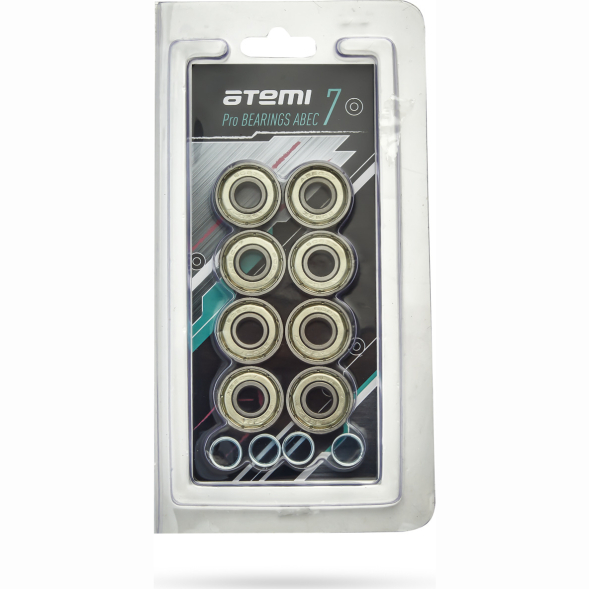 Набор подшипников Atemi ABEC-7 chrome, ABS-17.04