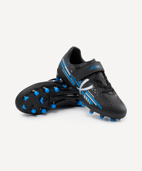 Бутсы футбольные JOGEL Evofly FG Talant Black/blue, детский