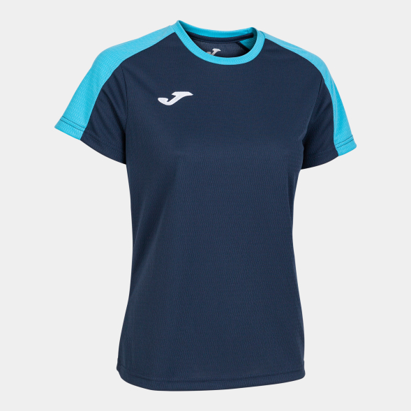 Футболка JOMA CAMISETA MANGA CORTA ECO CHAMPIONSHIP MARINO TURQUESA FLÚOR