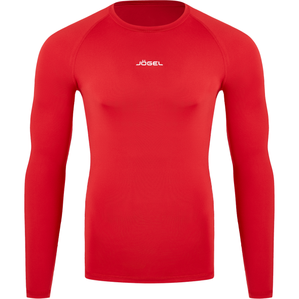 Футболка компрессионная с длинным рукавом JÖGEL CAMP PerFormDRY Baselayer LS Tee, красный