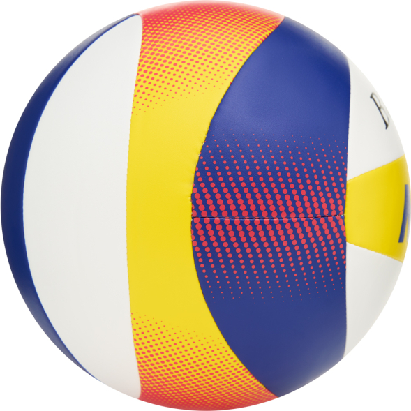 Мяч вол. пляжн. MIKASA BV552C,10 пан., мягкая синт.кожа (ПУ), маш.сш.,бут.кам,нейлон.к,бел-син-желт
