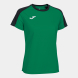 Футболка JOMA  CAMISETA MANGA CORTA ECO CHAMPIONSHIP VERDE NEGRO