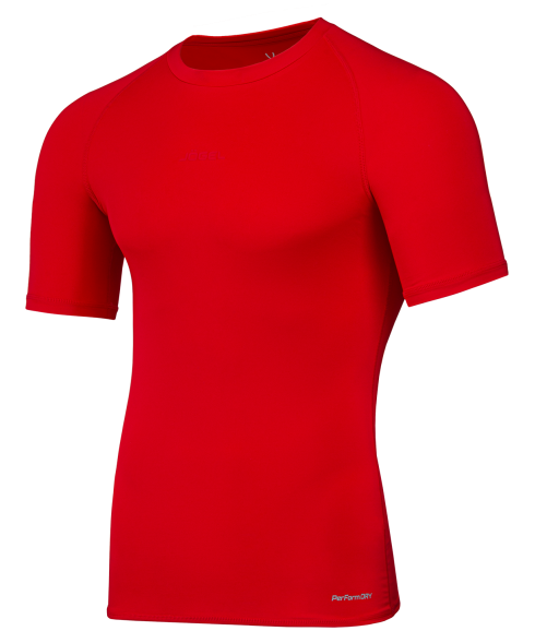 Футболка компрессионная JOGEL PerFormDRY Baselayer Tee SS 2, красный