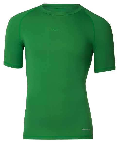 Футболка компрессионная JOGEL PerFormDRY Baselayer Tee SS 2, зеленый
