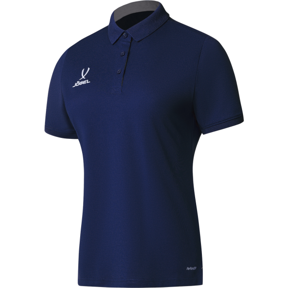 Поло женское JÖGEL PREMIER PerFormDRY CVC Polo W, темно-синий