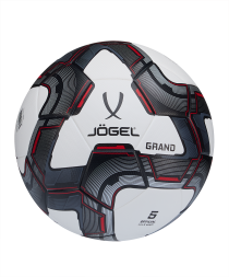 Мяч футбольный JOGEL Grand №5, белый