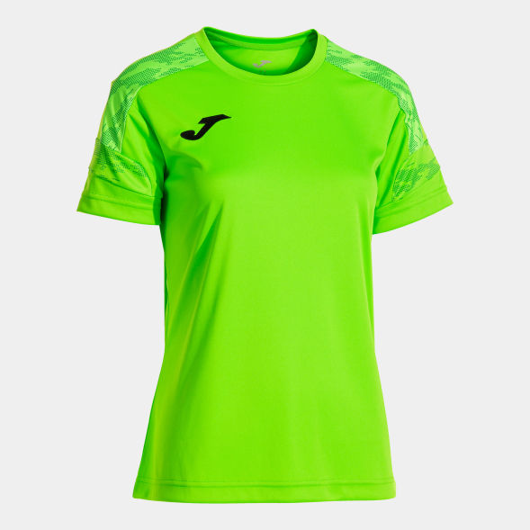 Футболка JOMA CAMISETA MANGA CORTA CHAMPIONSHIP VIII VERDE FLUOR