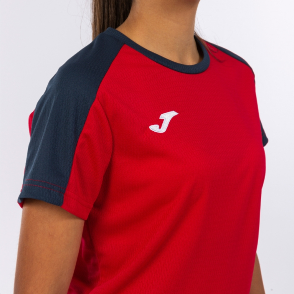 Футболка JOMA CAMISETA MANGA CORTA ECO CHAMPIONSHIP ROJO MARINO