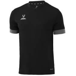 Футболка игровая JÖGEL DIVISION PerFormDRY Union Jersey, черный/темно-серый/белый