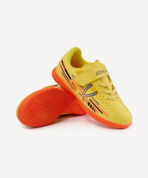 Бутсы зальные JOGEL Evofly IN Talant Yellow/orange, детский