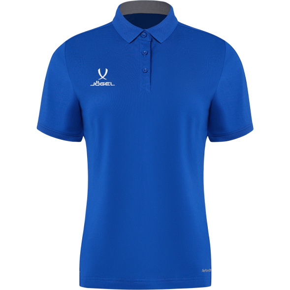 Поло женское JÖGEL PREMIER PerFormDRY CVC Polo W, синий
