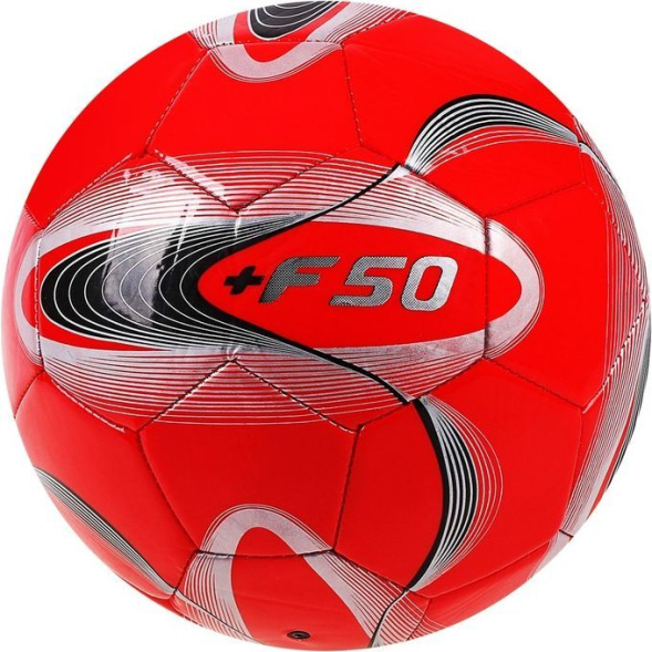 Мяч футбольный +F50, PVC, ручная сшивка, 32 панели, р. 5