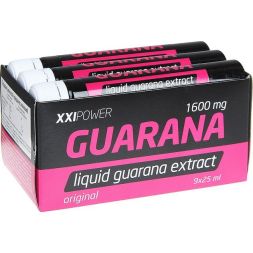 Экстракт гуараны, спортивное питание, 1600 мг набор 9 флаконов по 25 мл