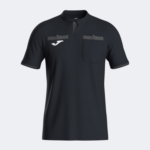Футболка судейская JOMA CAMISETA MANGA CORTA REFEREE NEGRO ANTRACITA