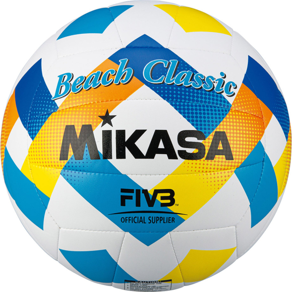 Мяч для пляжного волейбола Mikasa BV543C-VXA-Y, размер 5